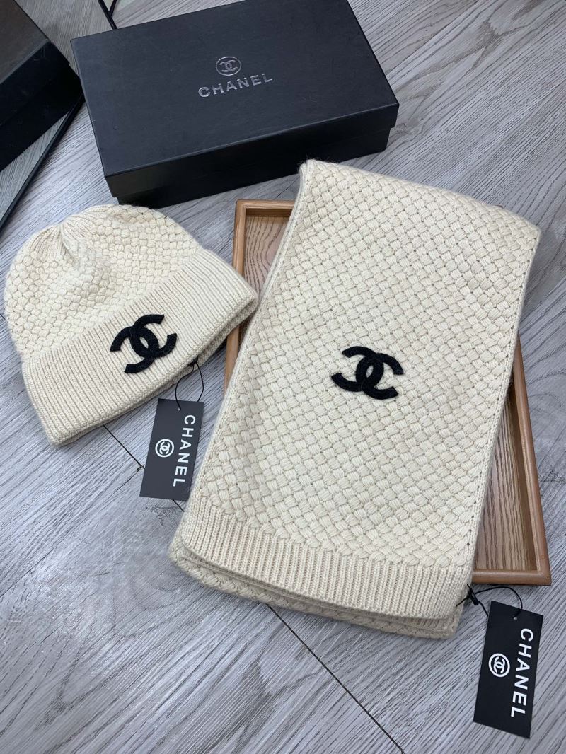 Chanel Caps Scarfs